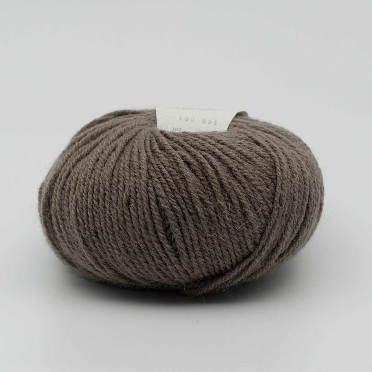 Lækkert merino og alpakka garn Pura Lana fra Gepard garn i støvet brun