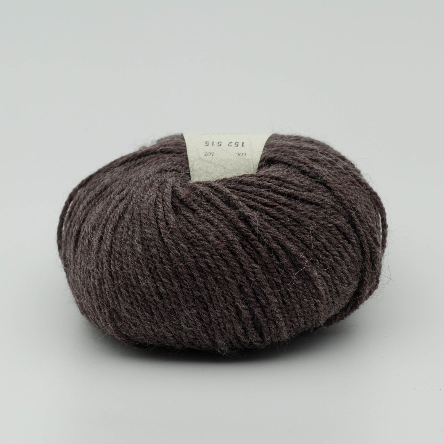 Lækkert merino og alpakka garn Pura Lana fra Gepard garn i støvet brun