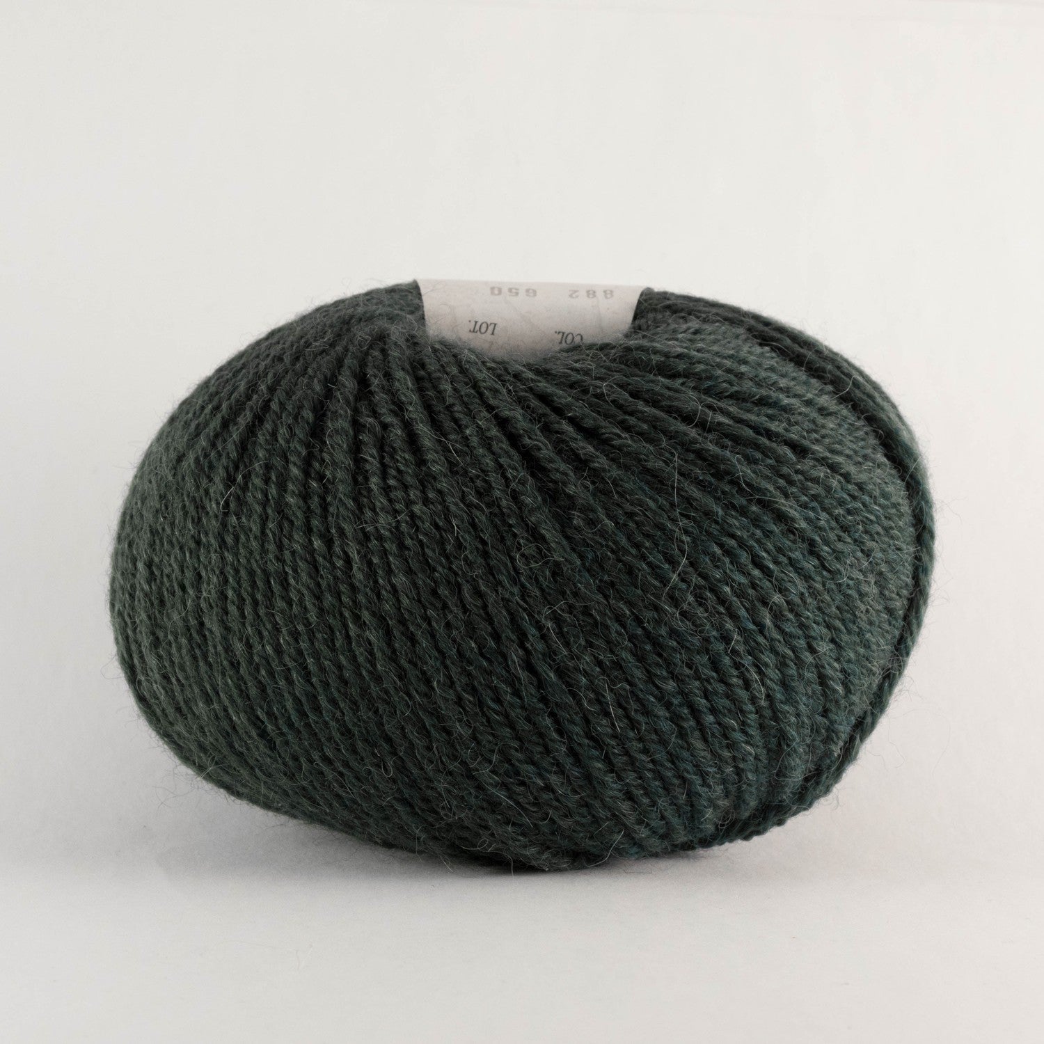Merino og alpakkagarn Pura Lana fra Gepard Garn i flaskegrøn