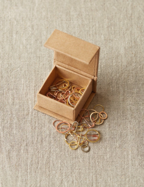 Precious metal Stitch Markers fra Cocoknits