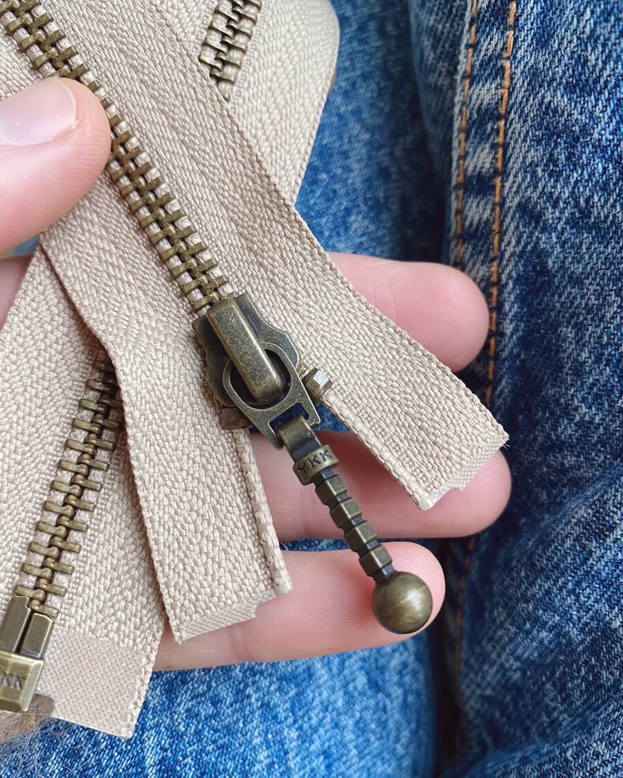 Lynlås til PetiteKnit Zipper serie (35 cm)